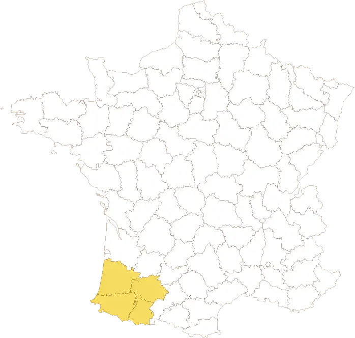 Carte zone de distribution